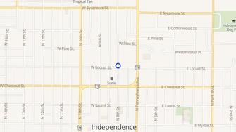 Map for King Apartments - Independence, KS