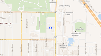 Map for Parkview Apartments - Emporia, KS