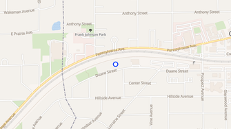 Map for 318 Duane Street - Glen Ellyn, IL