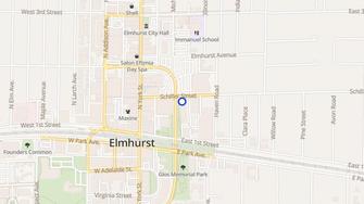 Map for Elmhurst Place Apartments - Elmhurst, IL