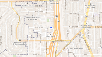 Map for Junipero Serra Apartments - Daly City, CA