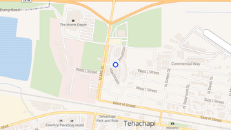 Map for Orchard Apartments - Tehachapi, CA