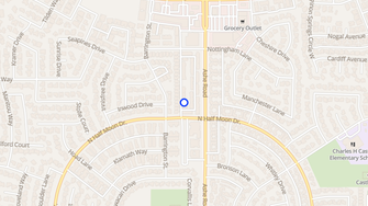 Map for Laurelglen Square Townhouses - Bakersfield, CA