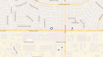 Map for Laurelwood Oaks Apartments - Bakersfield, CA