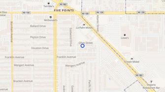 Map for Dana Apartments - Las Vegas, NV