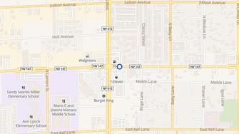 Map for Friendship Arms Apartments - Las Vegas, NV