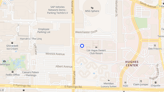 Map for Desert Club Apartments - Las Vegas, NV