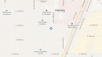 Map for New Cities - Harvey, IL