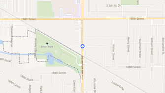 Map for Salem Cross Apartments - Lansing, IL