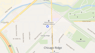 Map for Ridge Station Apartments - Chicago Ridge, IL