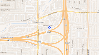 Map for Fairway Park Apartments - Orange, CA