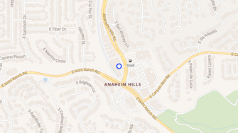 Map for Palacio Senior Apartments - Anaheim, CA