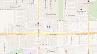 Map for Normandy Apartment Homes - Anaheim, CA