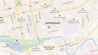 Map for Pollino Apartments - Jamestown, NY