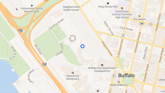 Map for Pine Harbor Apartments - Buffalo, NY