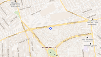 Map for Parkchester - Bronx, NY