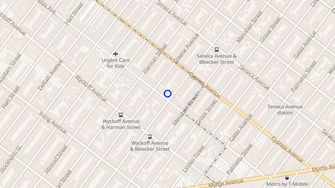 Map for Bethany Senior Citizens Apartments - Brooklyn, NY