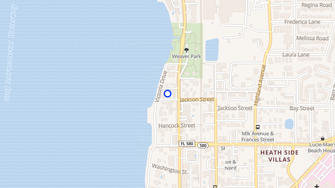 Map for Victoria Apartments - Dunedin, FL