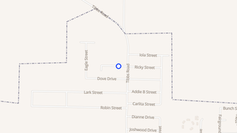 Map for Bluebird Manor - Brownsville, TN