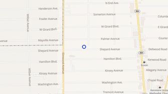 Map for 151 Shepard Avenue Apartments - Kenmore, NY