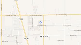 Map for Desert View Apartments - Adelanto, CA