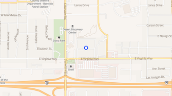 Map for Sunset Pointe Apartments  - Barstow, CA