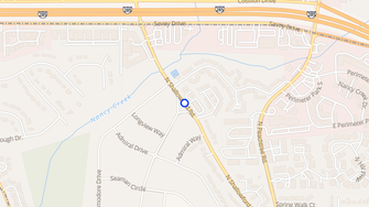 Map for Shallowford Oaks Apartments - Atlanta, GA