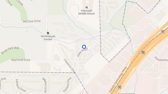 Map for Chestnut Creek Apartments - Doraville, GA