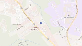 Map for Spring Valley Apartments - Gainesville, GA