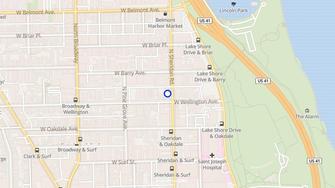 Map for 3000 Sheridan Road Apartments - Chicago, IL