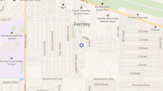 Map for Fernwood Apartments - Fernley, NV