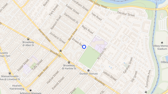 Map for Arlington Gardens - Arlington, MA