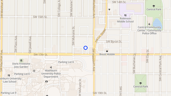 Map for Washburn North Apartments - Topeka, KS