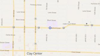 Map for McKinley Apartments - Clay Center, KS