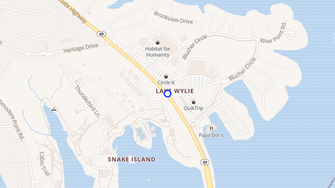 Map for Villas at Marlin Bay - Lake Wylie, SC