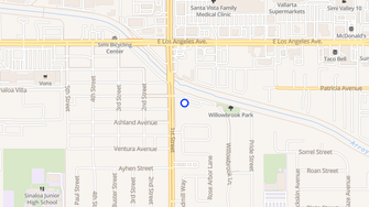 Map for Colony Apartments - Simi Valley, CA