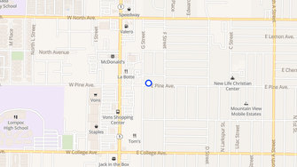 Map for Arbor Square Apartments - Lompoc, CA