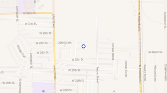 Map for Winwood Village Of Plainview - Plainview, TX