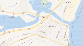 Map for Harborview Apartments - Aurora, IN