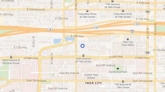 Map for Haciendas De Ybor Apartments - Tampa, FL