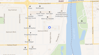 Map for River's Edge Apartments - Rockford, IL