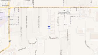 Map for Hidden Glen Apartments - Bourbonnais, IL