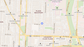 Map for Plaza Terrace Apartments - Kansas City, MO