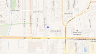 Map for Hurst Inn Apartments - Hurst, TX