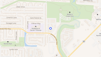 Map for Emerald Park Apartments - North Richland Hills, TX