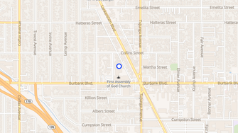Map for Farmdale Court Apartments - North Hollywood, CA