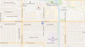 Map for Park Parthenia Apartments - Northridge, CA