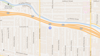 Map for Jacaranda Apartments - Sherman Oaks, CA