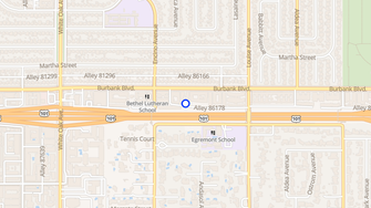 Map for Ultra Encino Apartments - Encino, CA