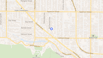 Map for McClemont Apartments - Tujunga, CA